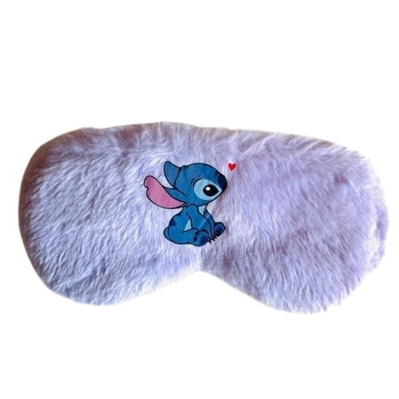 NWT Stitch Plush Sleep Eye Mask - Picture 1 of 3